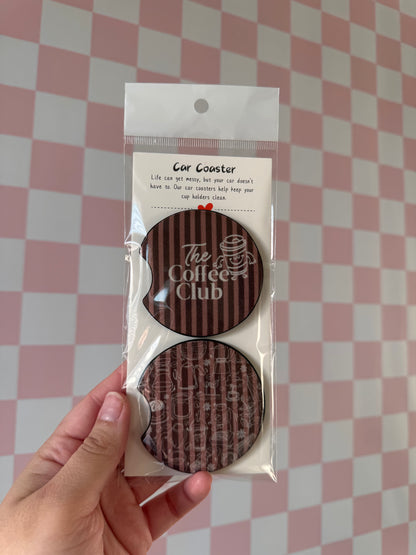 The Coffee Club Car Coaster