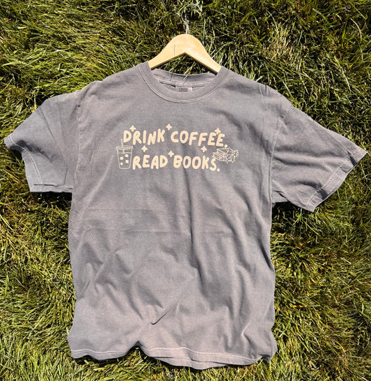 Drink Coffee. Read Books. PUFF T-shirt