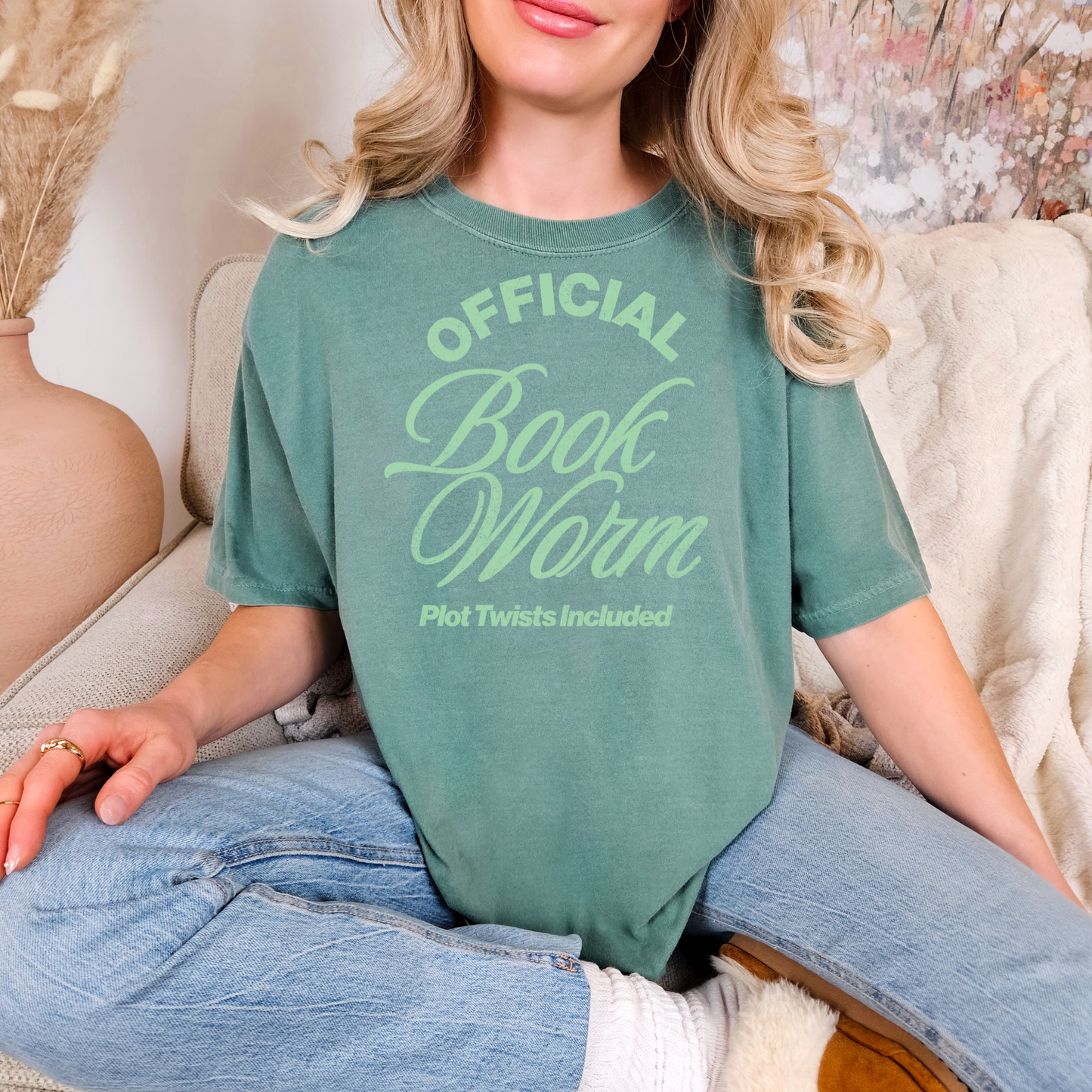 Official Book Worm Tee