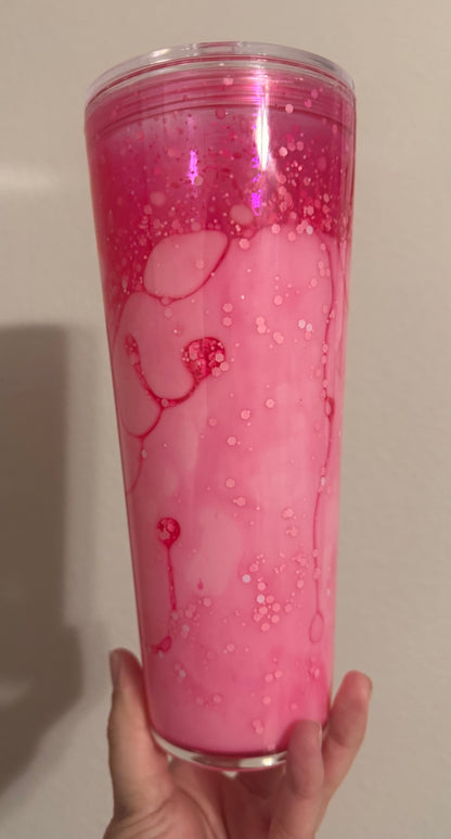 All Things Pink Lava 24oz Tumbler