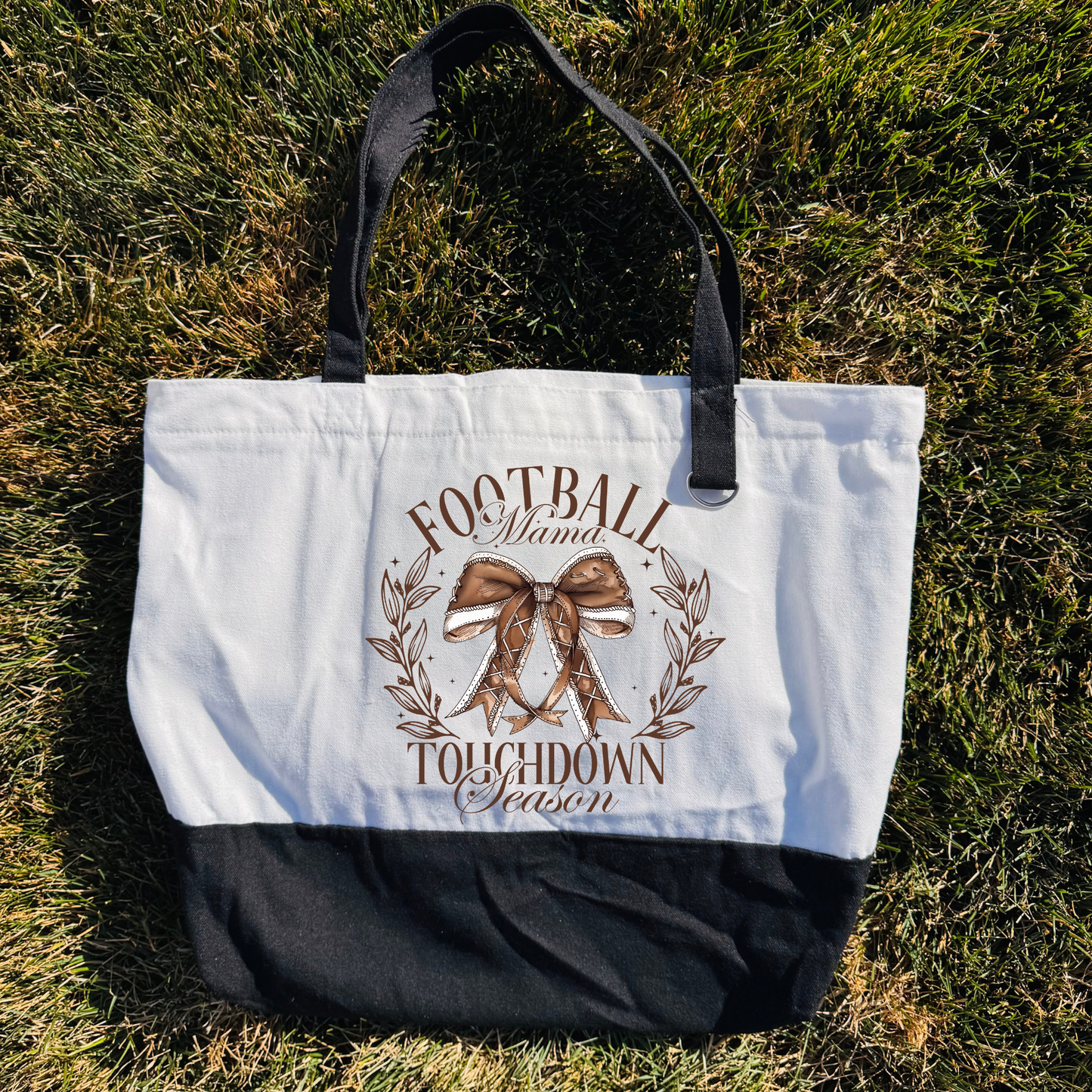 Football Mama Tote Bag