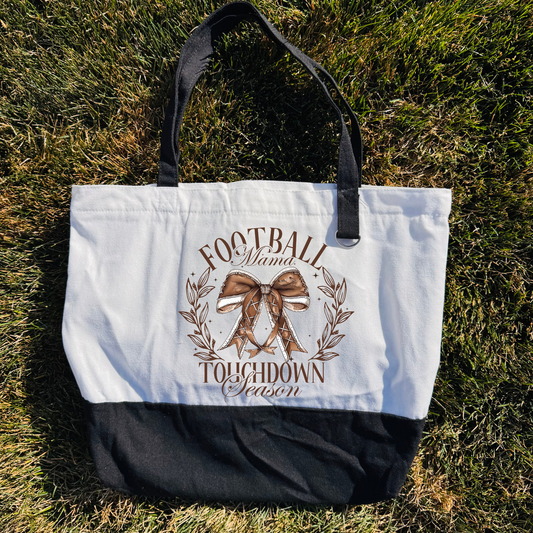 Football Mama Tote Bag