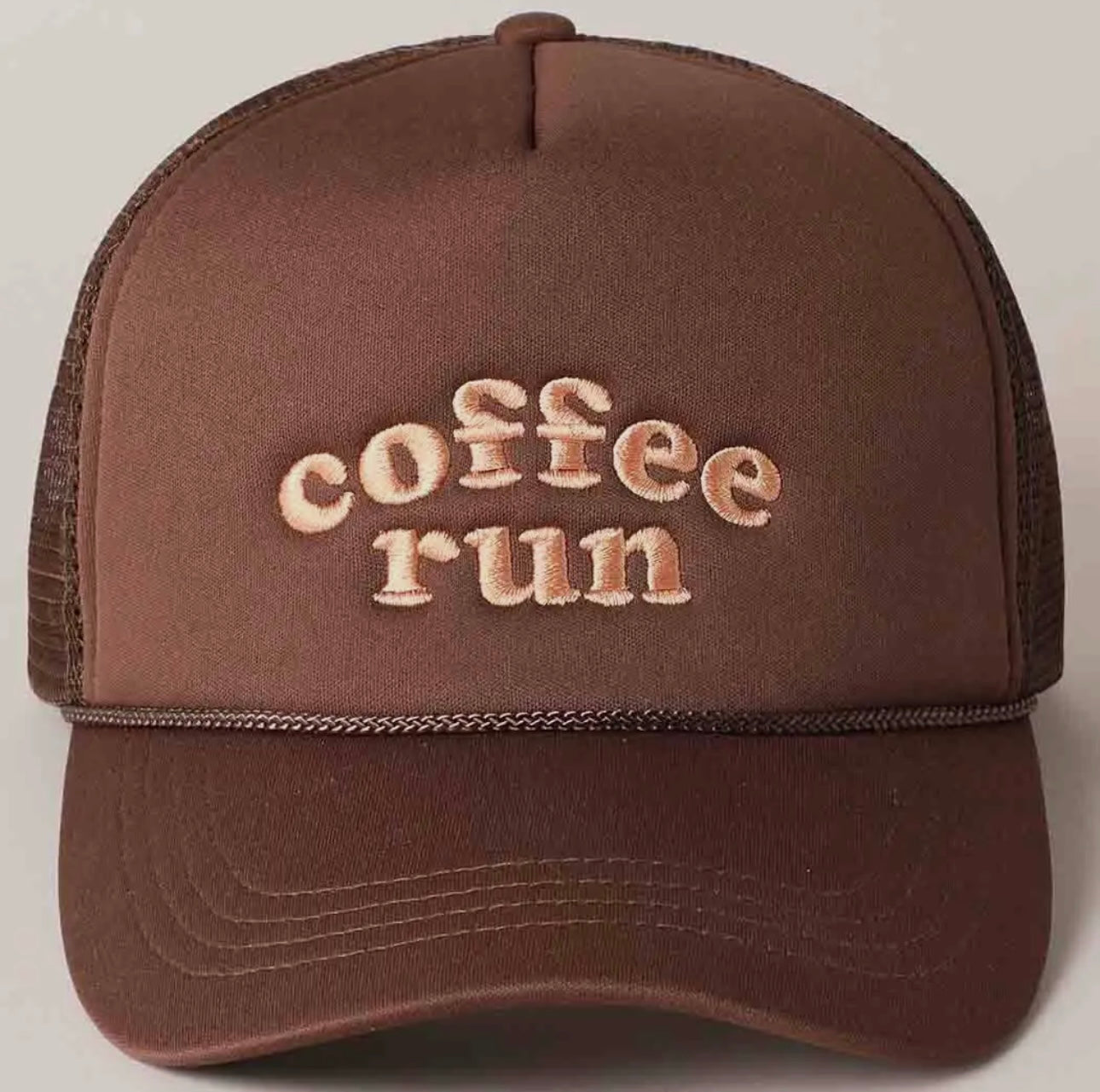 Coffee Run Trucker Hat