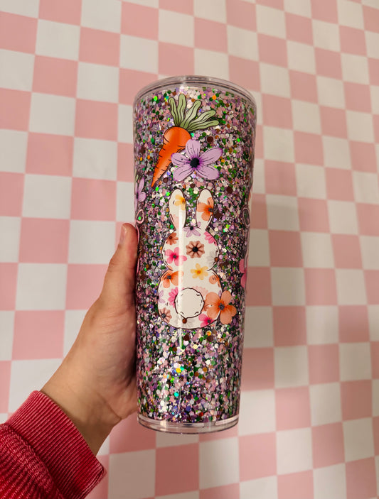 Spring Bunny 24oz Tumbler