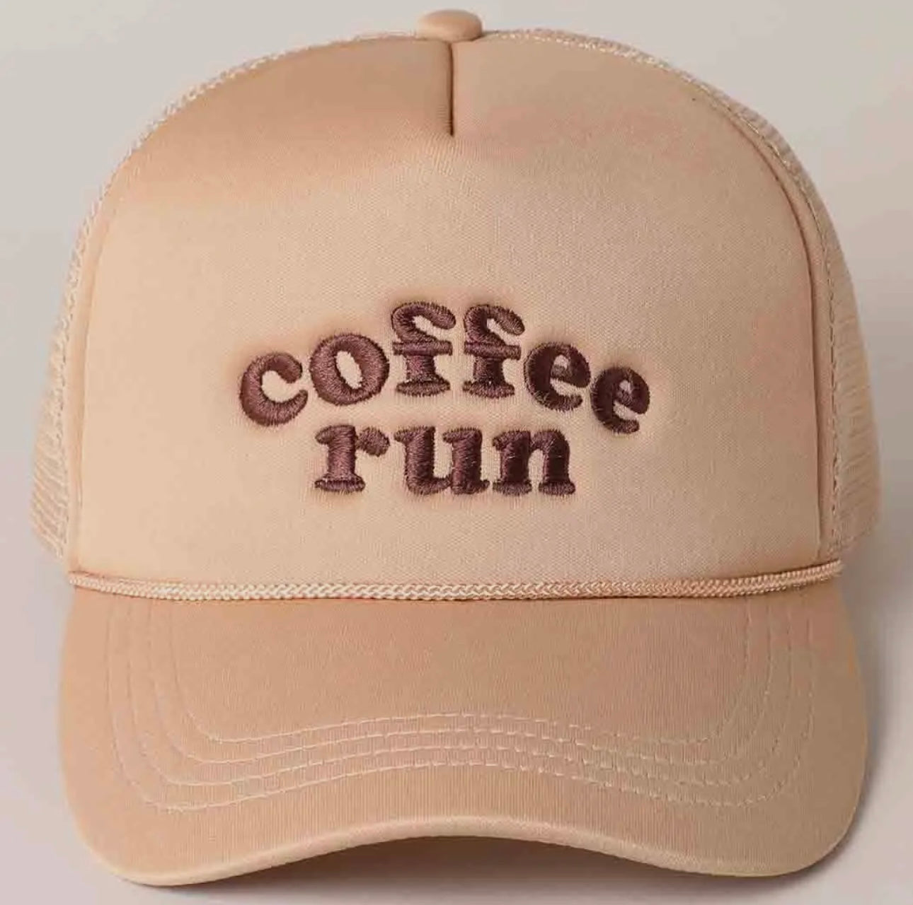 Coffee Run Trucker Hat