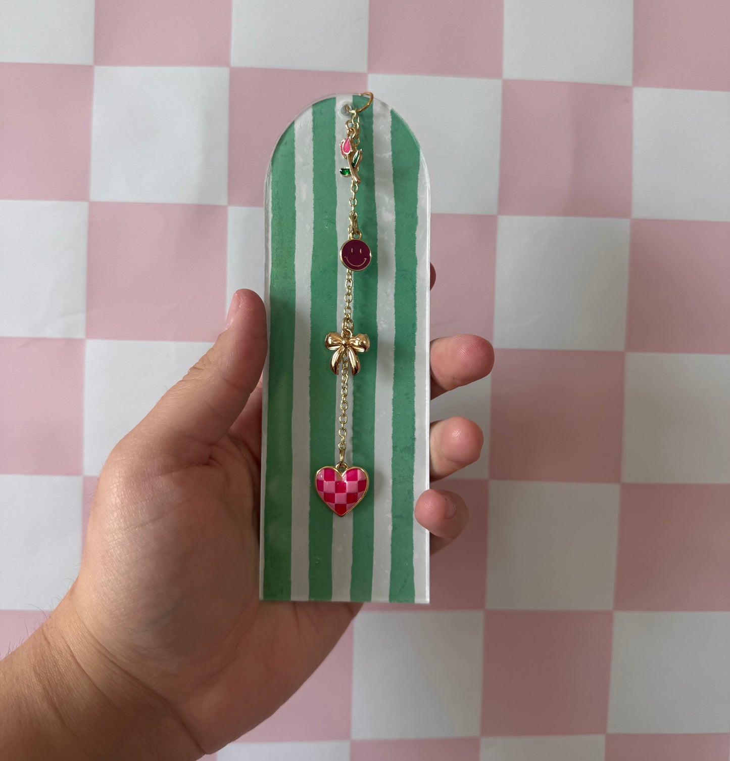Customizable Beaded Bookmark