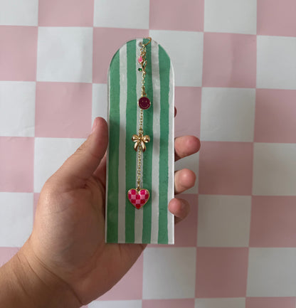 Customizable Beaded Bookmark