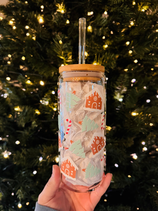 Gingerbread Christmas 20oz Tumbler