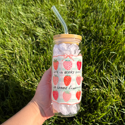 Life is Berry Sweet 20oz Tumbler