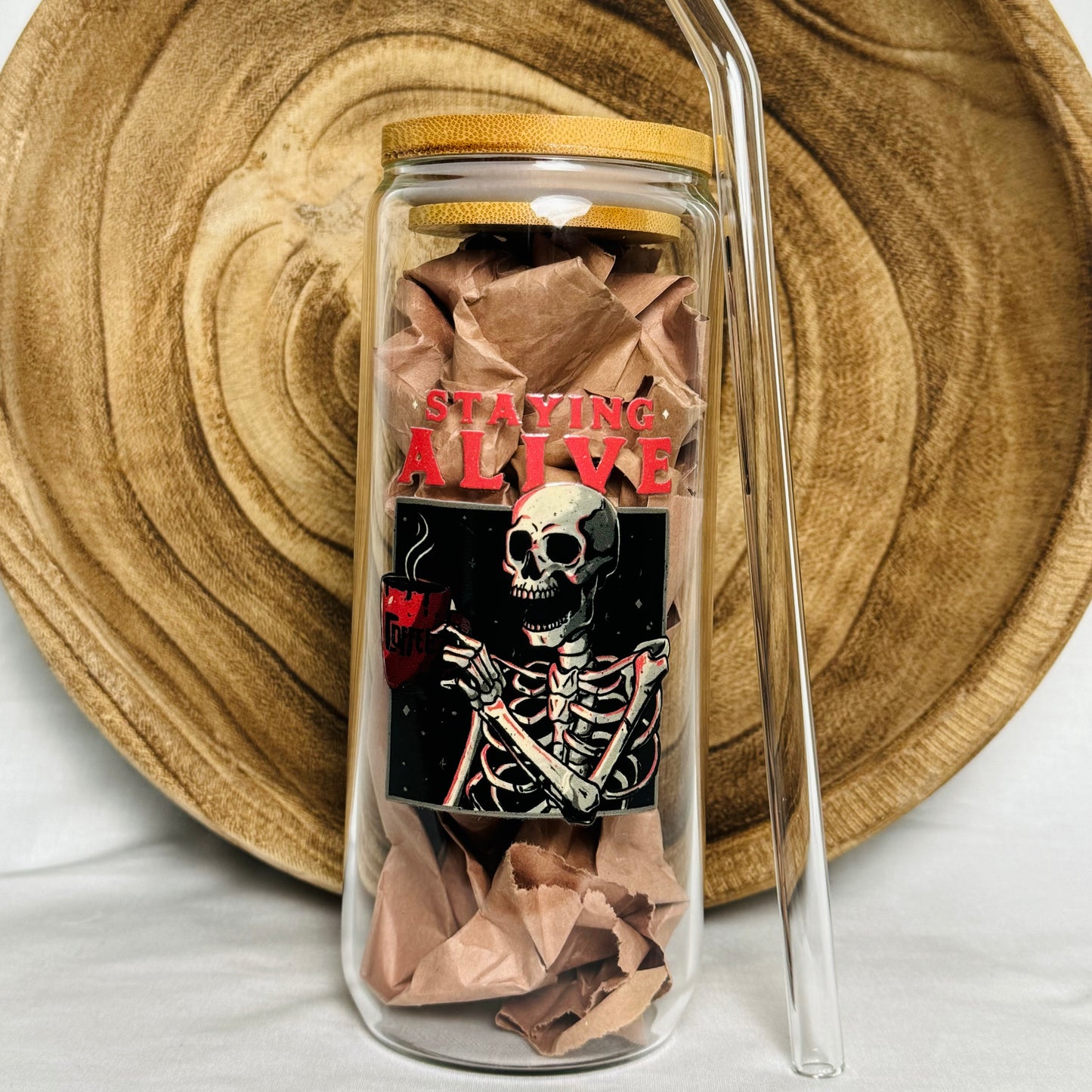 20oz Staying Alive Tumbler