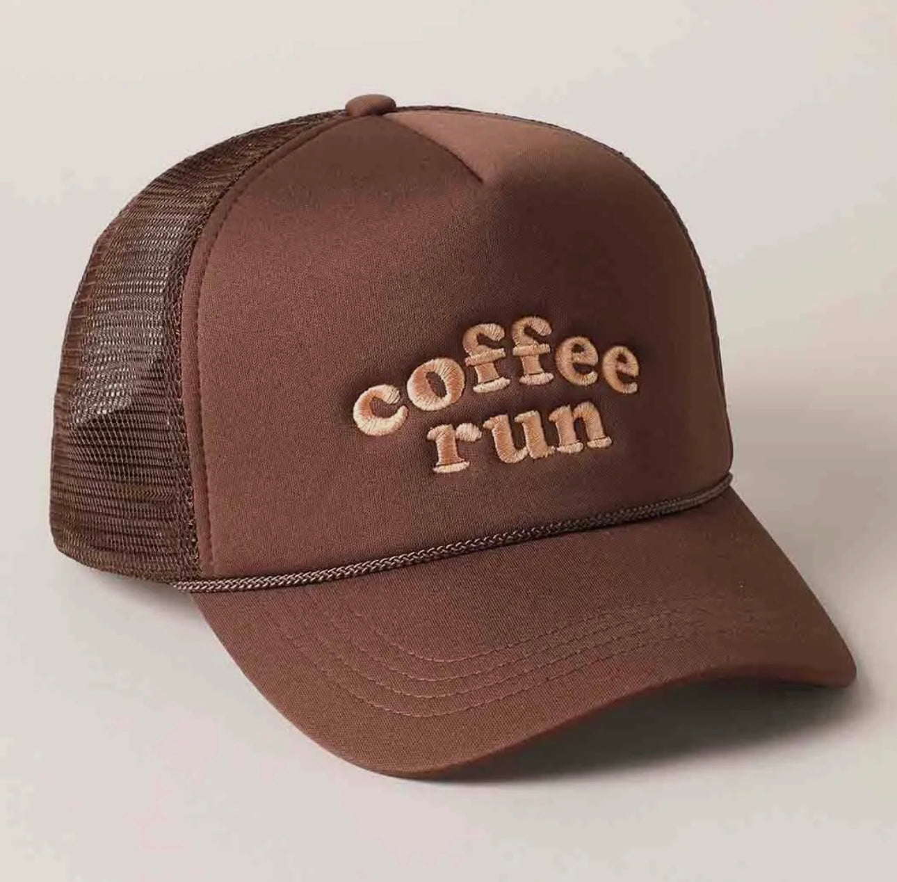 Coffee Run Trucker Hat