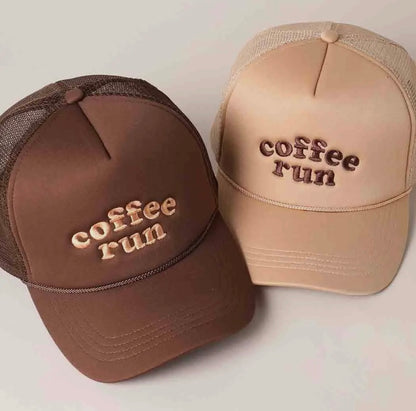 Coffee Run Trucker Hat