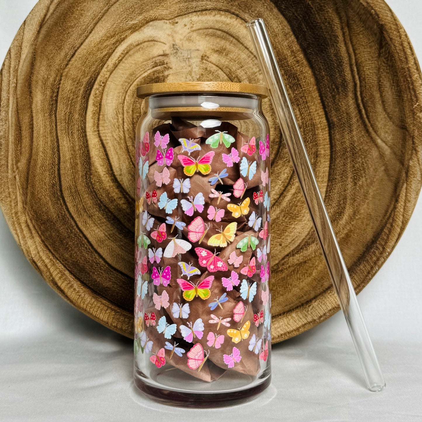 20oz Mini Butterflies Tumbler