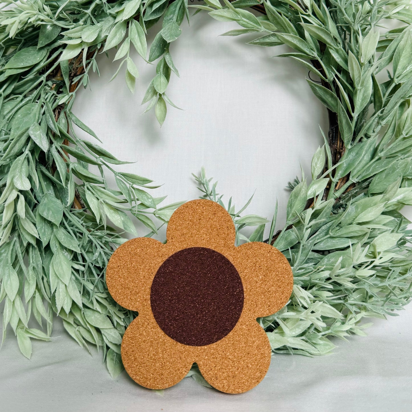 Daisy Cork Coaster