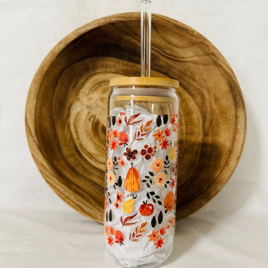 20oz Autumn Florals Tumbler