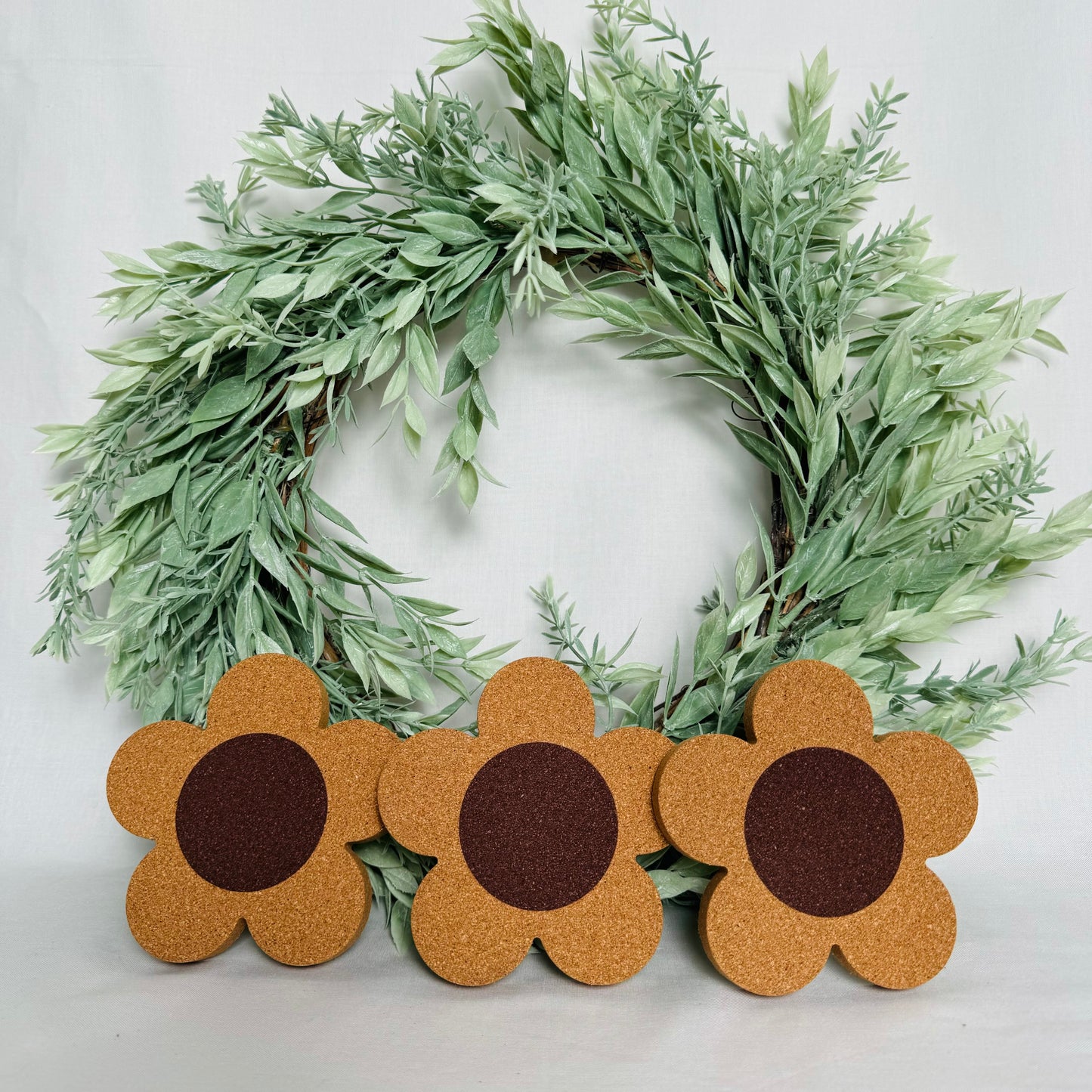 Daisy Cork Coaster