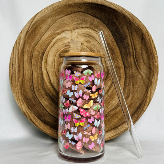 20oz Mini Butterflies Tumbler