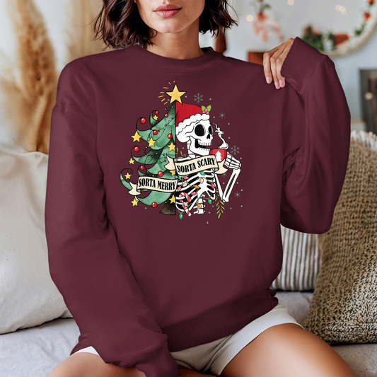 Sorta Merry Sorta Scary Sweatshirt