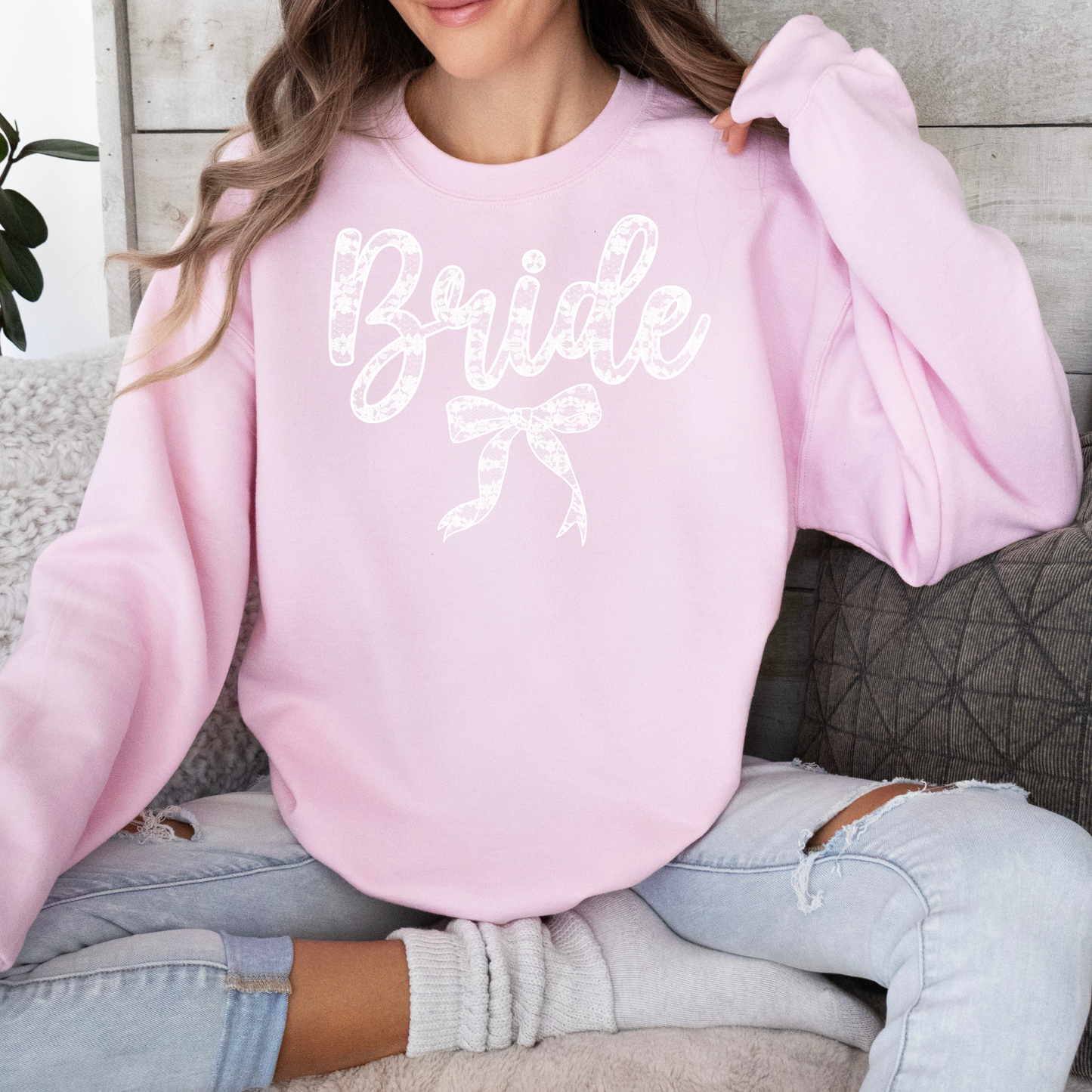 Lace Bride Sweatshirt