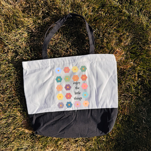 Enjoy the Little Things Tote Bag
