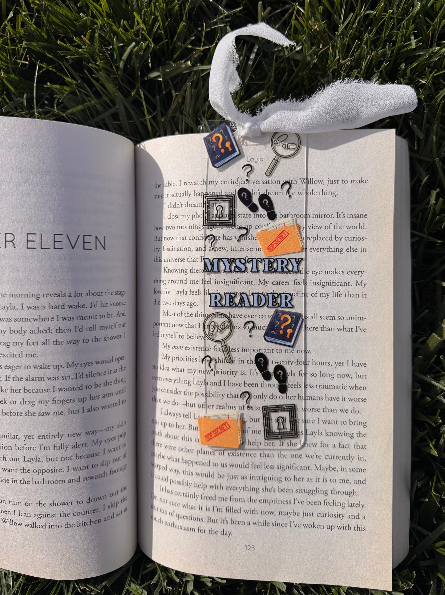 Mystery Reader Bookmark