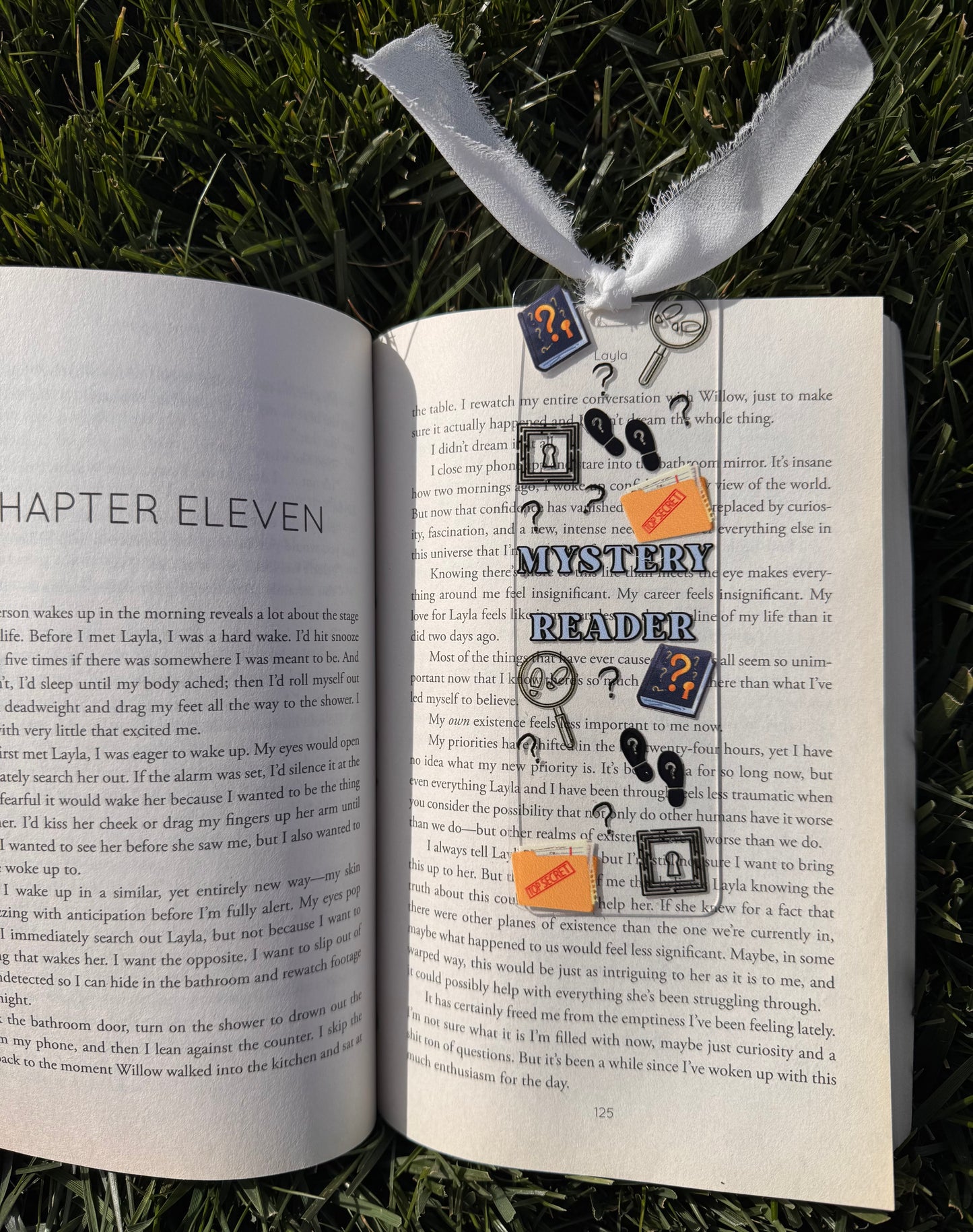 Mystery Reader Bookmark