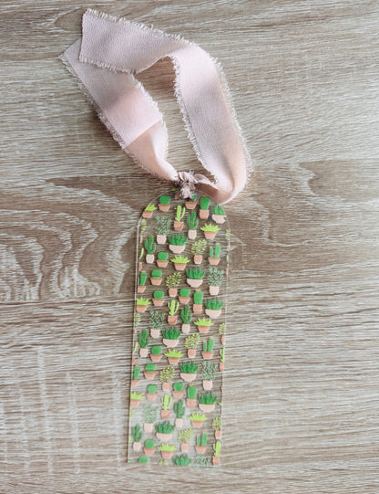 Succulent Plants Bookmark